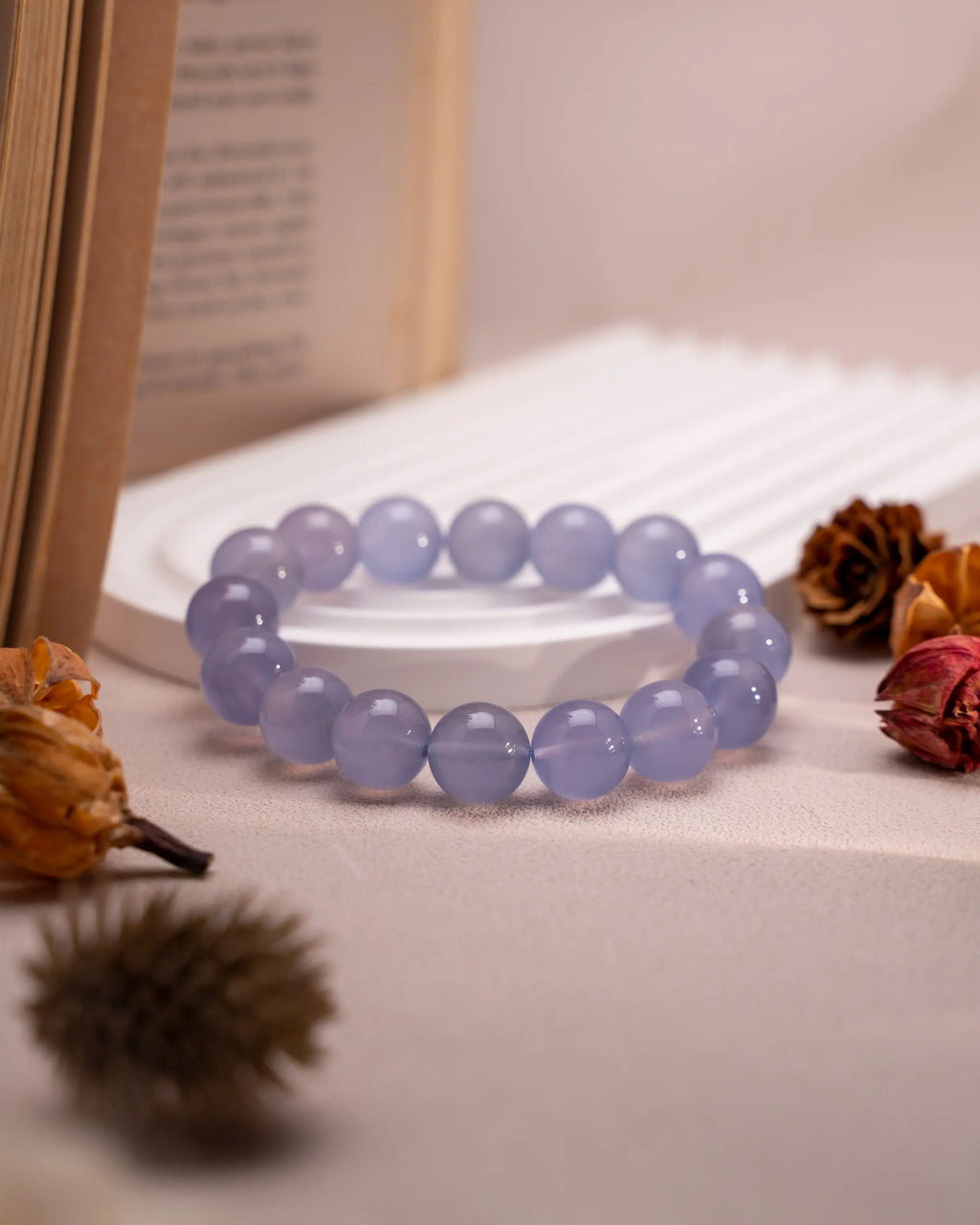 High Grade Blue Chalcedony Mood Crystal