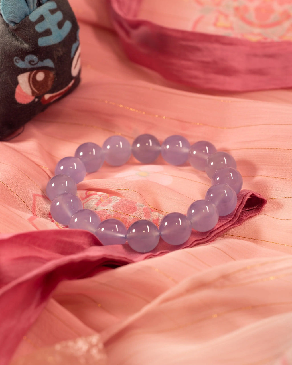 High Grade Blue Chalcedony Mood Crystal