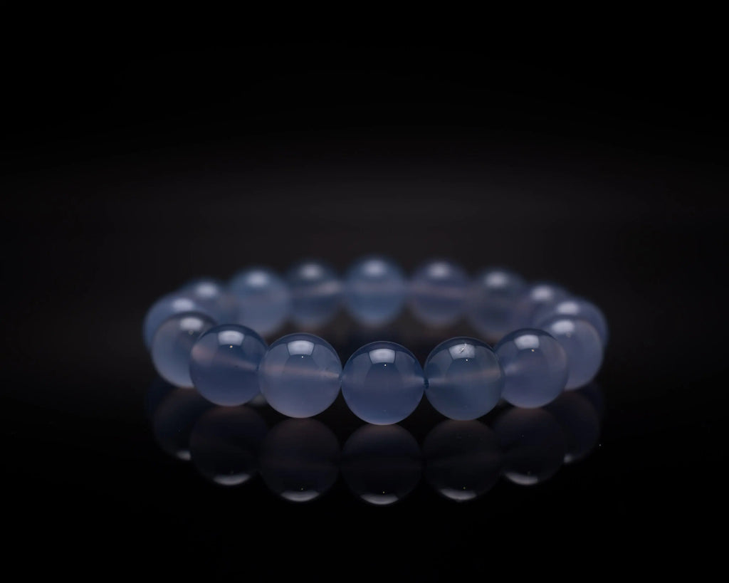 High Grade Blue Chalcedony Mood Crystal