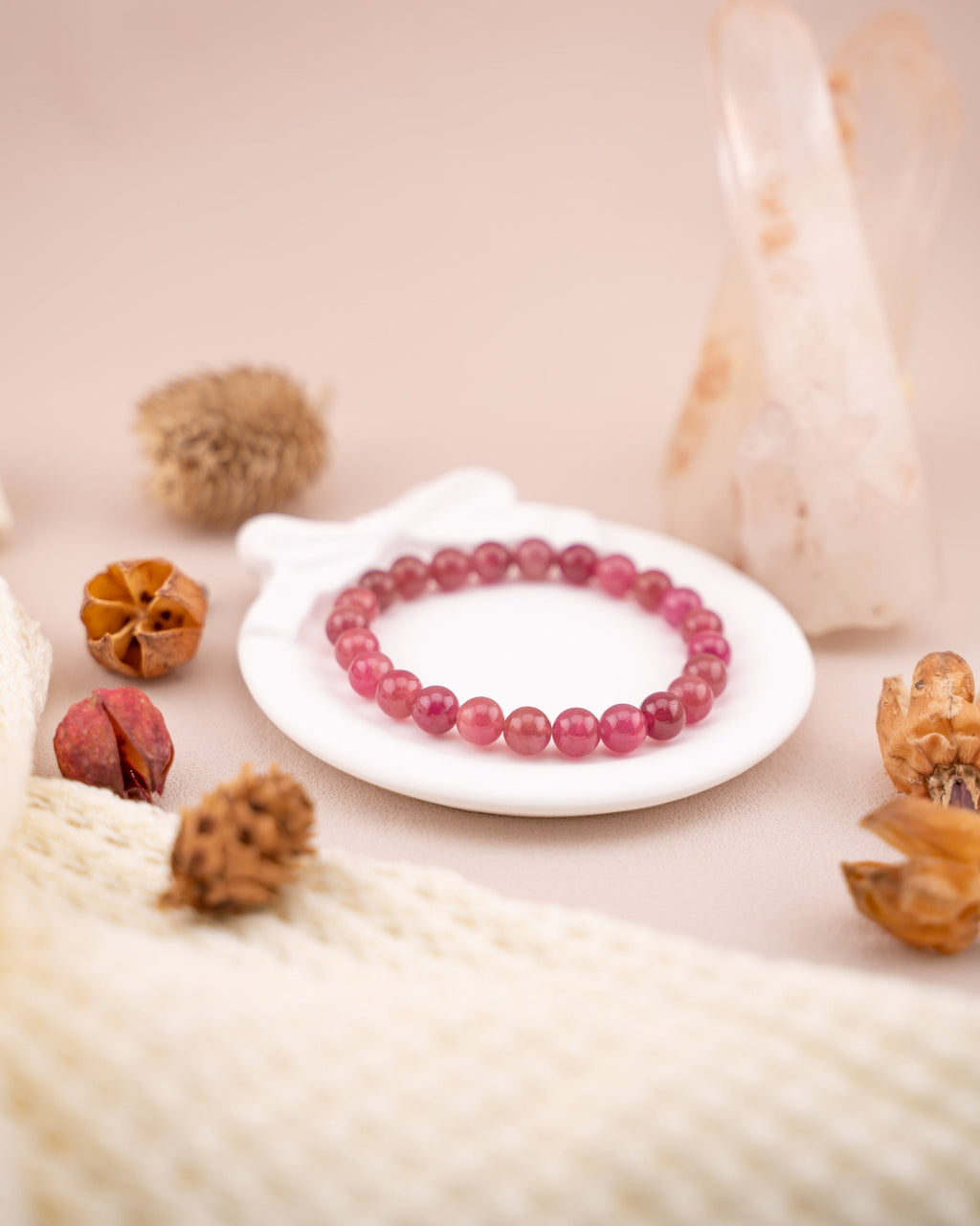 Rubilite Red Tourmaline Mood Crystal