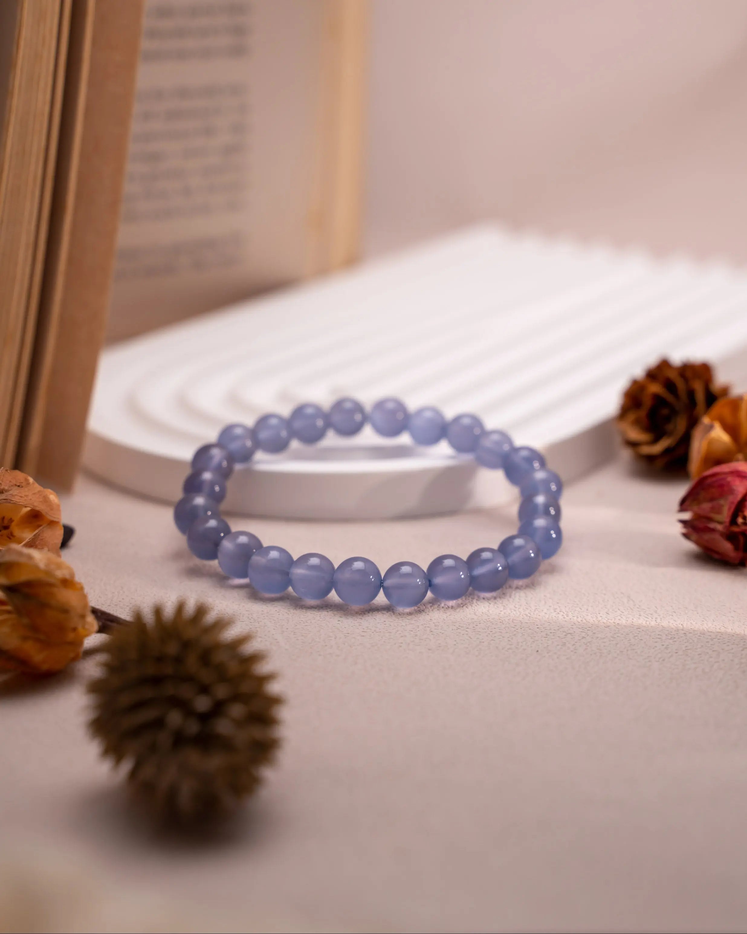 High Grade Blue Chalcedony Mood Crystal