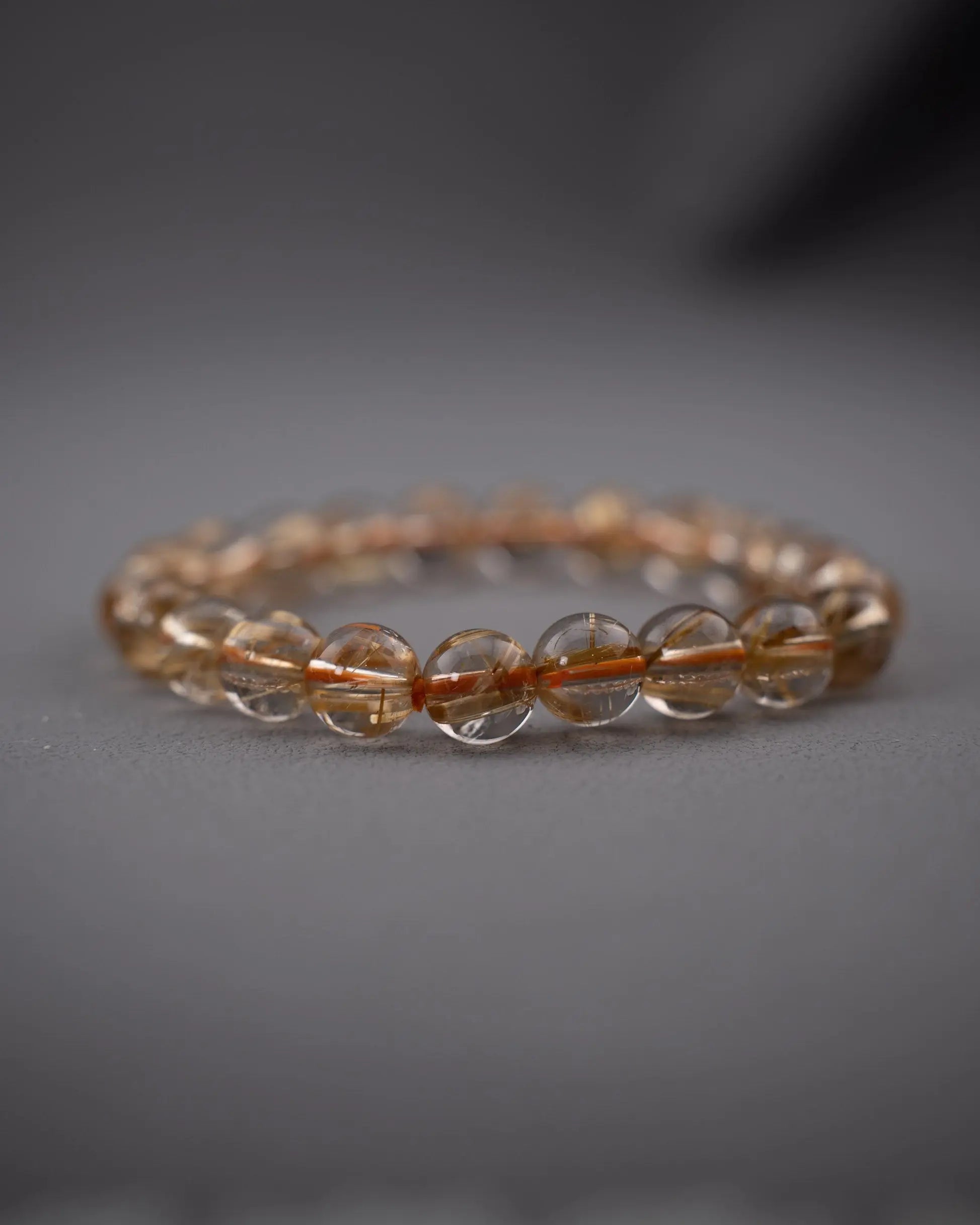 High Grade Golden Rutilated Quartz Mood Crystal