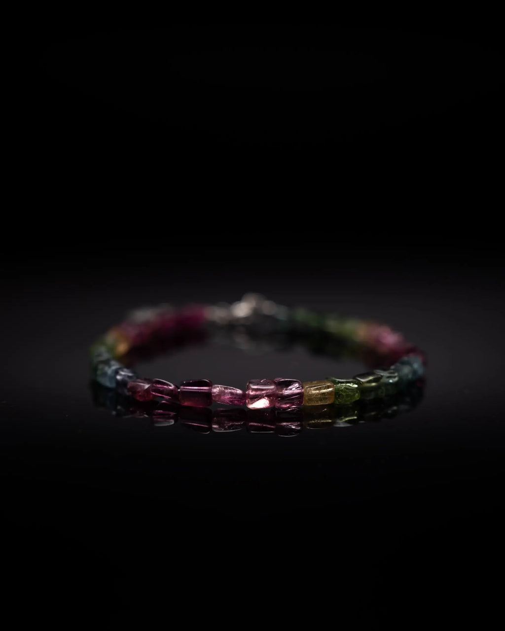 Free Form Tourmaline with Chain Extender Mood Crystal