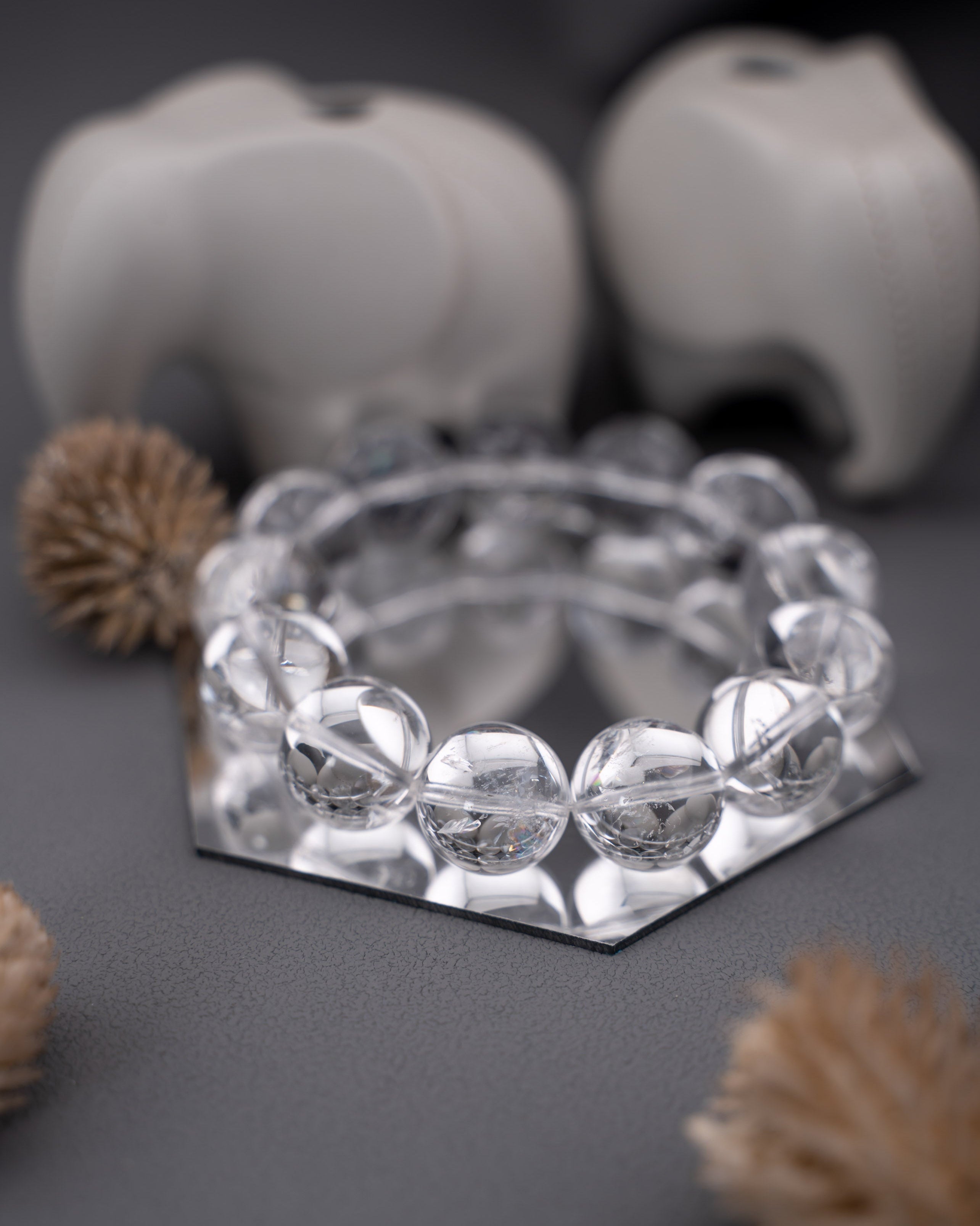 Azeztulite Rainbow Quartz Mood Crystal