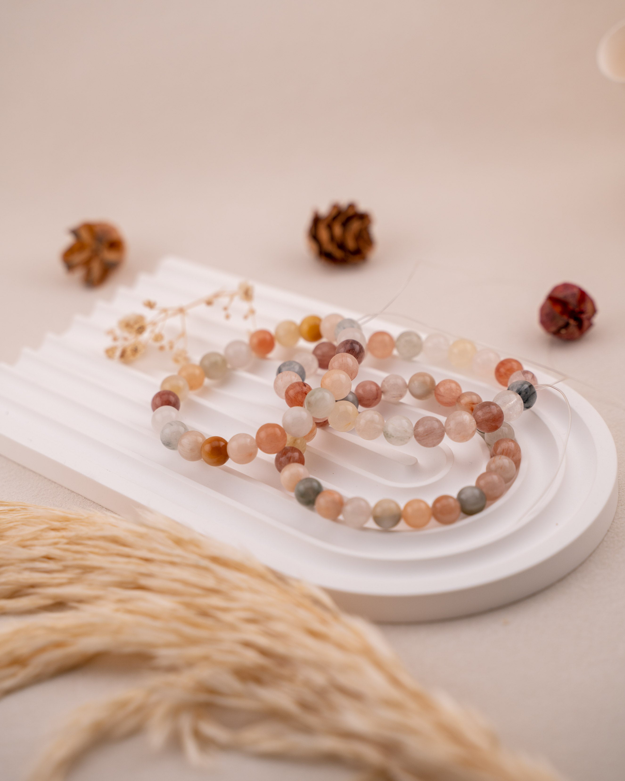 Colorful Rabbit Hair Mood Crystal