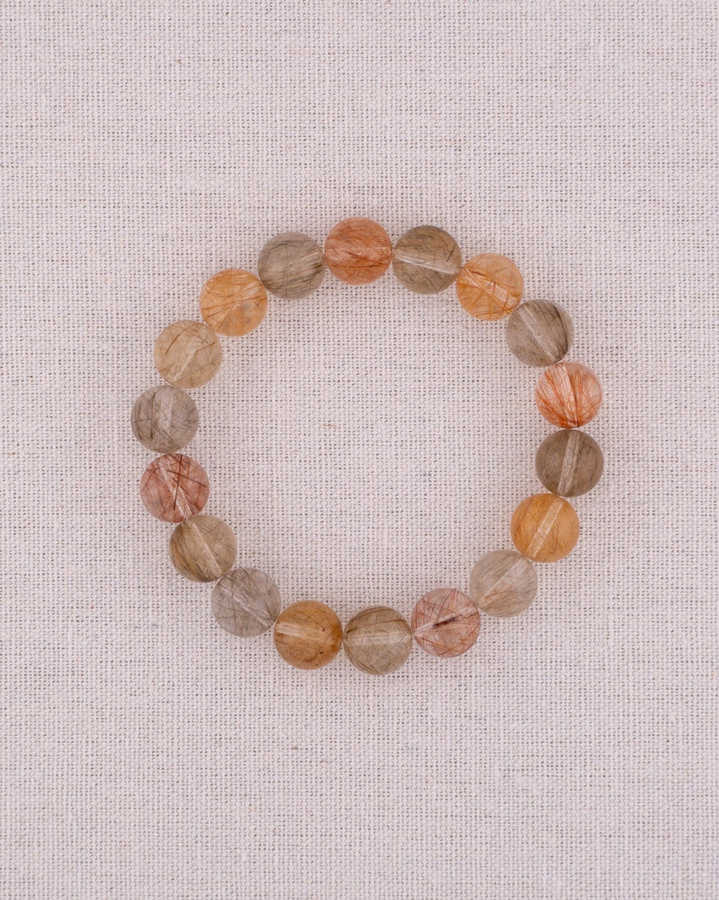 High Grade Colorful Rutilated Quartz Mood Crystal