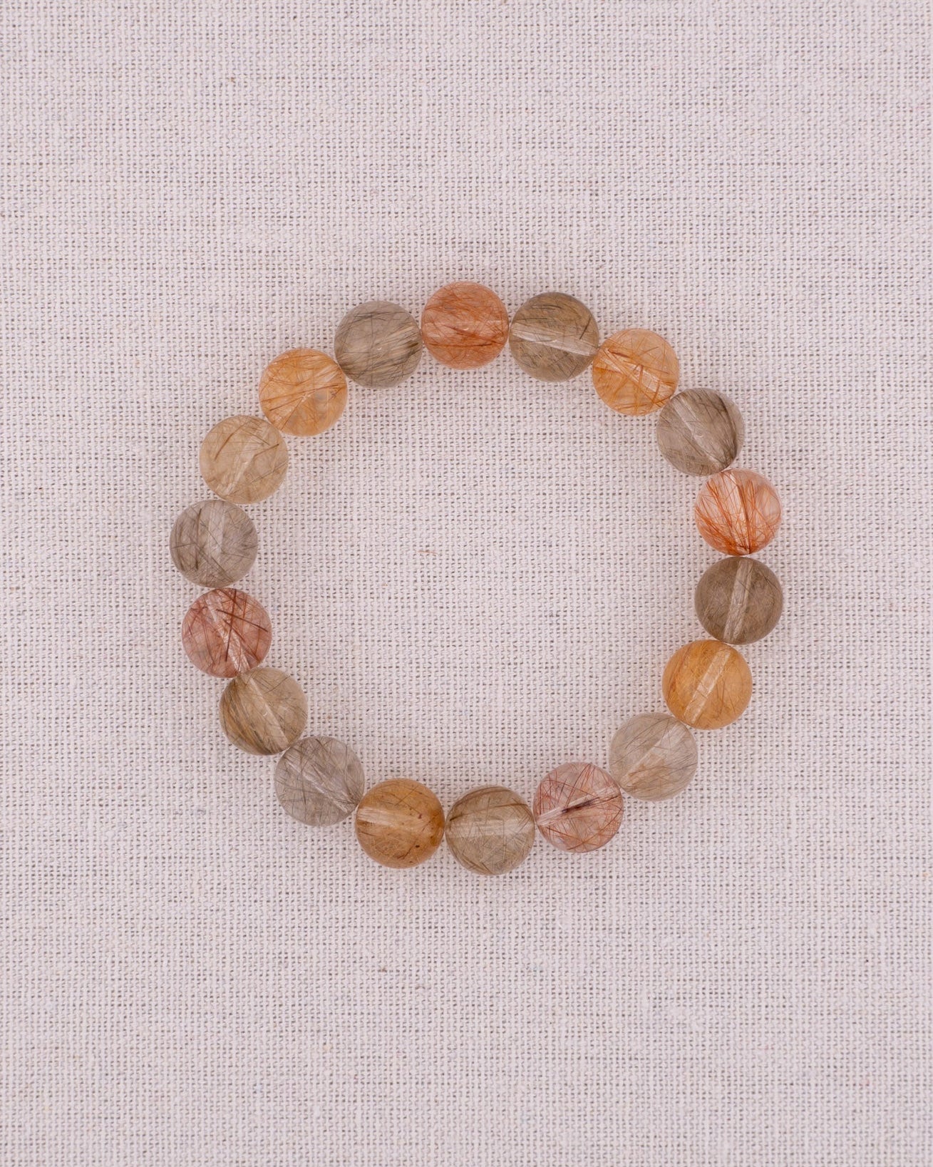 High Grade Colorful Rutilated Quartz Mood Crystal