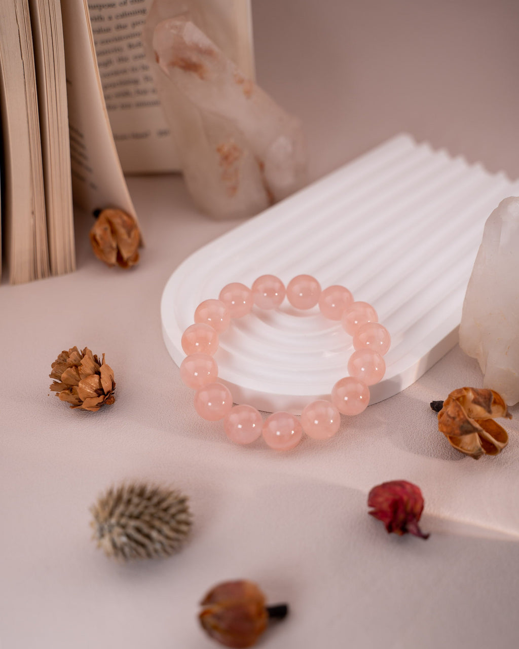 Blush Rose Quartz Mood Crystal