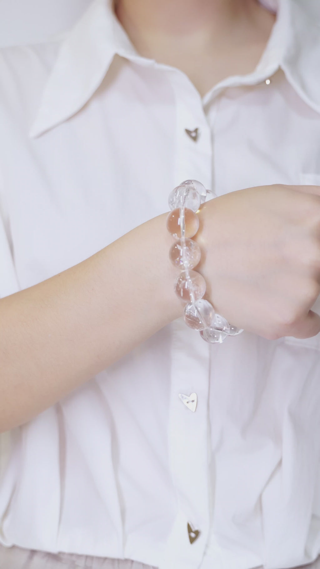 Azeztulite Rainbow Quartz