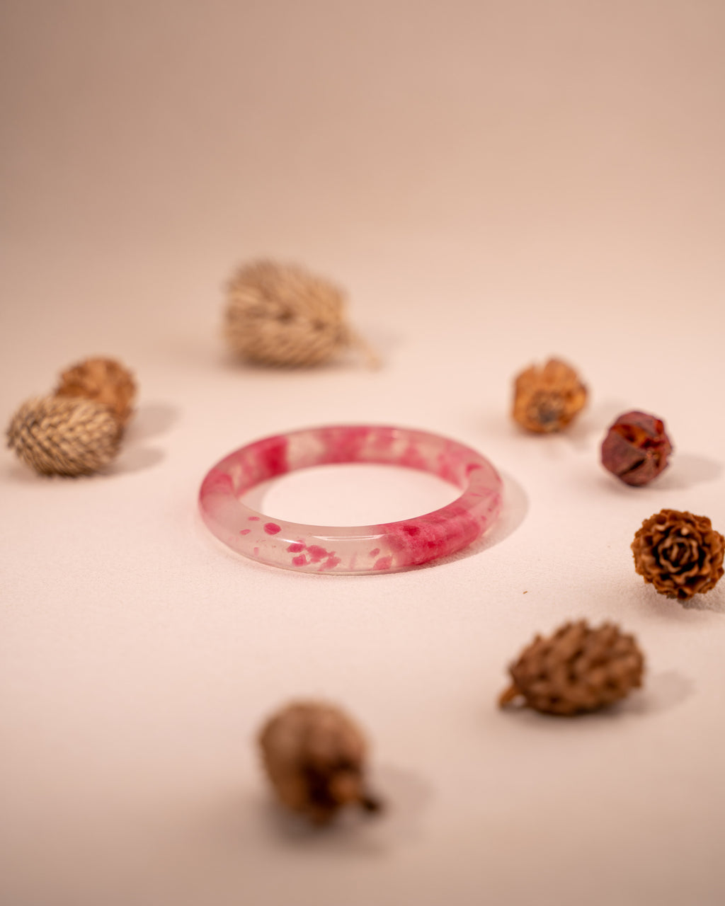 Premium Quality Rhodonite Bangle
